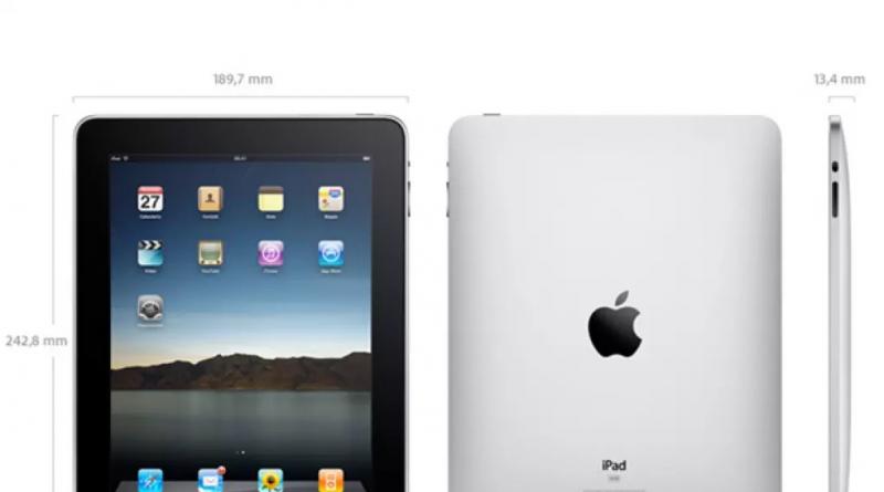 Обзор iPad: виды, технические характеристики, дизайн и стоимость Размеры планшетов эппл